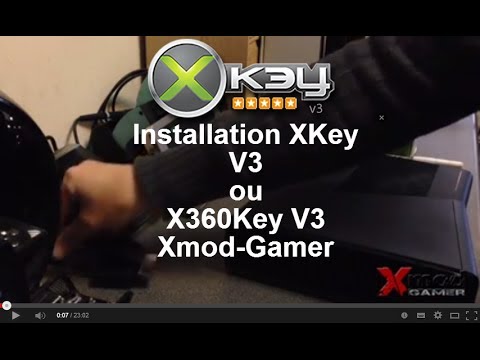 comment installer xkey sur xbox 360