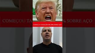 EUA impõe TAXAÇÃO de 25% sobre aço e aluminio