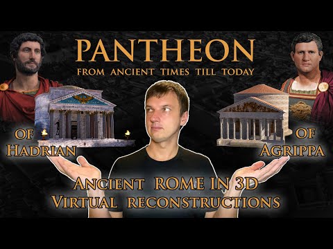PANTHEON  from  ancient  times  till  today - Ancient Rome in 3D