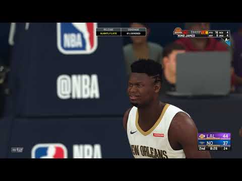 NBA 2K21 MY CAREER   EP 118 LAKERS VS PELICANS