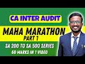 CA Inter Audit Video Timestamps | Maha Marathon Pt 1 Chapters