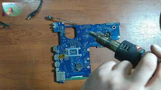 Samsung NP300E5V Laptop is not turn on. The problem in the power supply circuit 19v. How to fix.