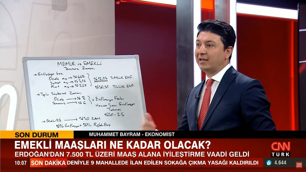 Emekli ve Memur Maaşları Ne Kadar Olacak?