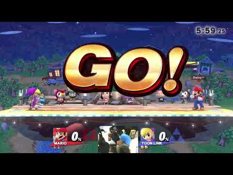 Moonman Monday's DaT | Mellow (Cloud, Mario) Vs Dusty (Toon Link) LSF