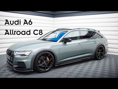 Audi A6 Allroad C8 (2018 - 2023) | Maxton Design Splitter Set | Presentation #330