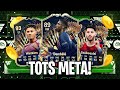 OVERPOWERED BEST POSSIBLE CHEAP 50K/100K/600K COIN META HYBRID (FC 24 SQUAD BUILDER) TOTS