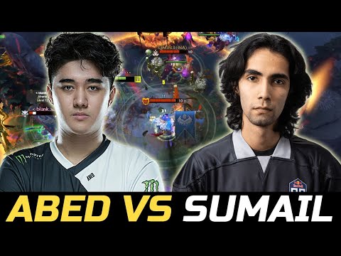 EG.ABED VS SECRET.SUMAIL MIDLANE BATTLE - EARTHSPIRIT VS MIRANA DOTA 2