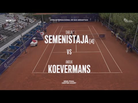 Darja Semenistaja (LAT) vs Anouk Koevermans (NED) - Game, Set and Match Point
