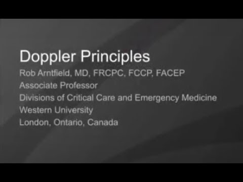 Webinar: Point-of-Care Echocardiography – Part 2: Doppler Principles