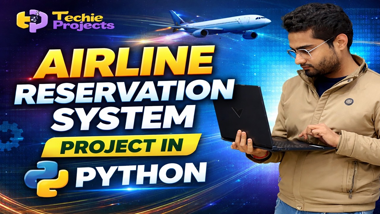 Airline Reservation System Project in Python with Source Code | Airline Booking System Project