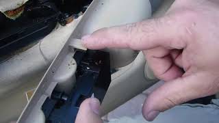 Mk4 Golf and Jetta Window Switch Removal and Install