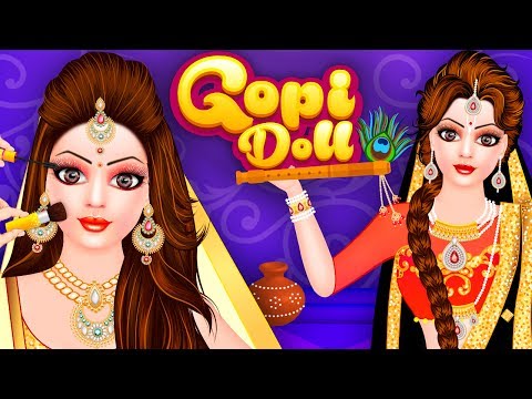 Gopi Doll Fashion Salon Game Video