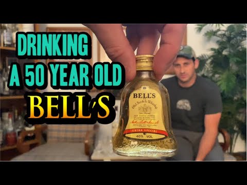 Drinking 50 Year Old Bell’s Blended Scotch