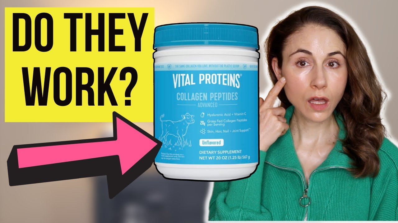 Do collagen supplements really work? 🤔 Dermatologist @DrDrayzday