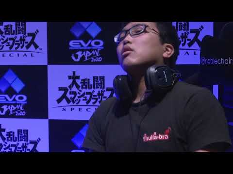 Smash Bros. Ultimate - R2G | Paseriman vs. Kome - EVO Japan 2020 - Top 8
