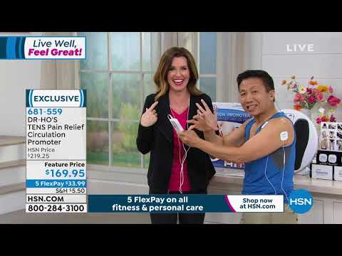 DRHO'S TENS Pain Relief Circulation Promoter with Additi...