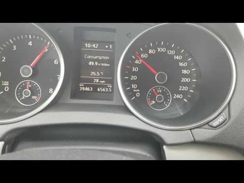Vw Golf VI 1.2 tsi 77kw 105hp acceleration 0 - 140