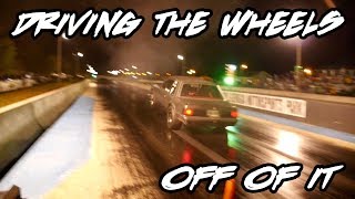 HE'S DRIVING THIS MUSTANG LIKE THERE'S NO TOMORROW! TEAM SHAKER NITROUS MUSTANG