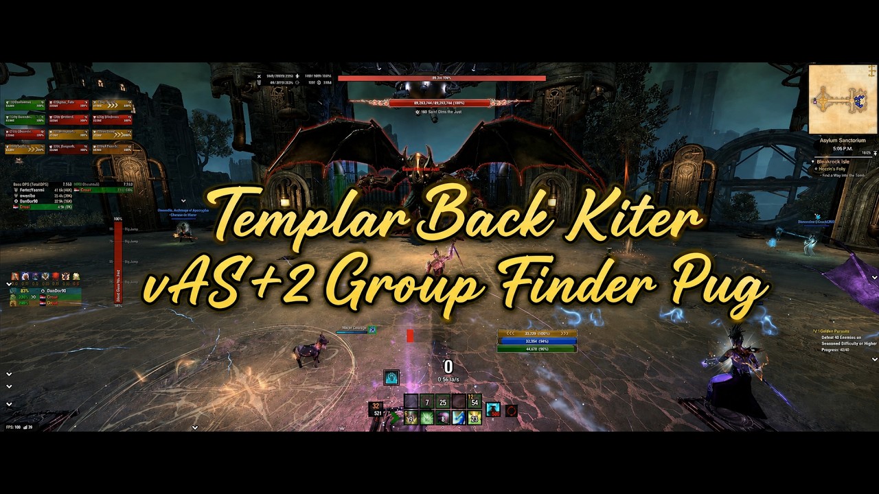 vAS+2 Back Kiter Group Finder Pug gameplay thumbnail