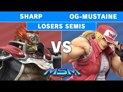 MSM Online 16 - OG-Mustaine (Terry Bogard) Vs Sharp (Cloud, Ganondorf) Losers Semis - SSBU