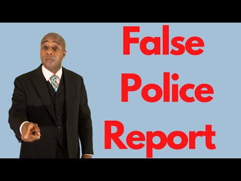 Here's what can Happen if you File a False Police Report