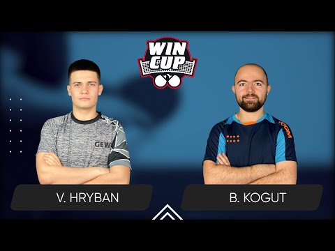 13:30 Vadym Hryban - Bohdan Kohut West 3 WIN CUP 04.05.2024 | TABLE TENNIS WINCUP