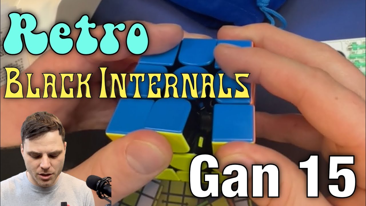 Gan 15 has the craziest update ever... black internals