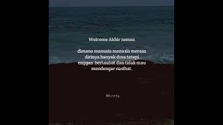 Download lagu story' wa sedih welcome akhir zaman -islami mp3