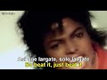 Michael Jackson Beat It Lyrics English Español Subtitulado
