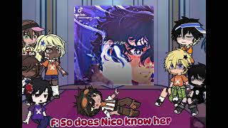 Il WIP the 7 and will reacts to nico di angelo ll