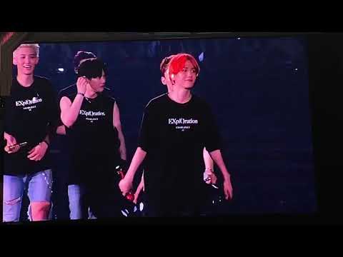 190719 [EXO planet #5 EXplOration] EXOls singing history and members dancing
