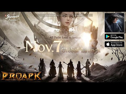 Sword Of Justice Gameplay Android / iOS / PC - Pre-Download Now! - Global Launch on November 7!! - YouTube
