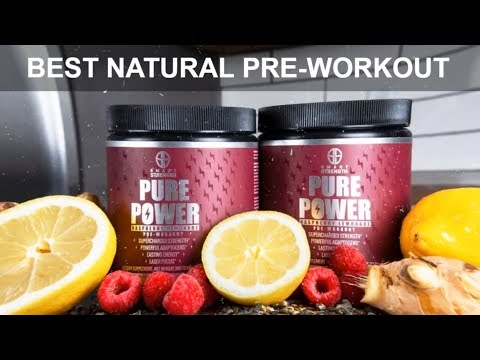 PURE POWER PRE-WORKOUT - BEST ALL NATURAL - 100% KICKASS - SMART STRENGTH