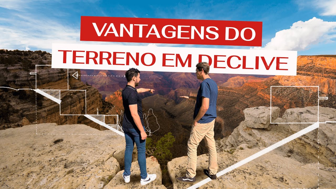 Conheça as VANTAGENS de um TERRENO em DECLIVE | #CaféComArquitetura