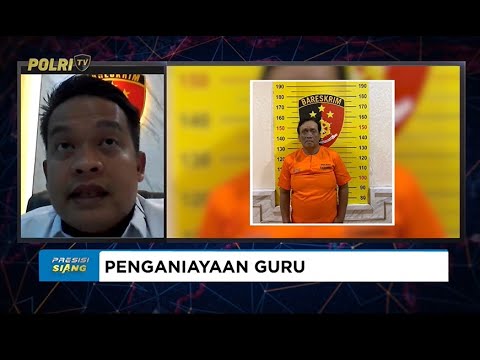 LIVE KASAT RESKRIM POLRES TANGSEL PENGUNGKAPAN KASUS PENGANIAYAAN GURU