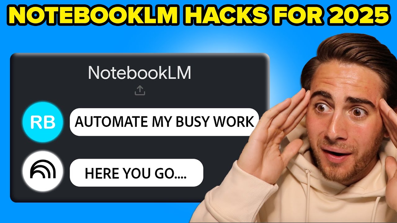 7 NotebookLM Hacks You NEED to Know in 2025 (NotebookLM Tutorial For Beginners)