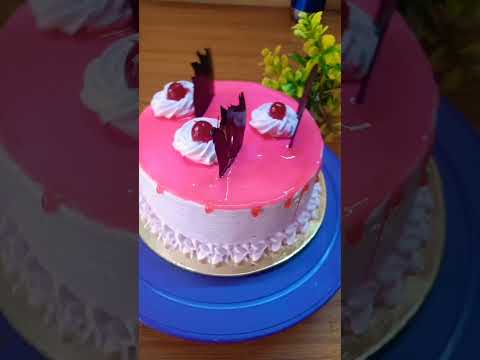 Strawberry Relise Forest Cake design.