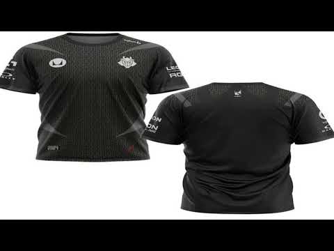 2024 Summer Short Sleeved G2 Team Uniform Jersey T-shirt CSGO Sports Esports Game T Shirt