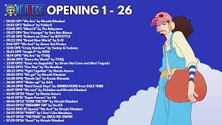One Piece ALL Openings 01 - 26