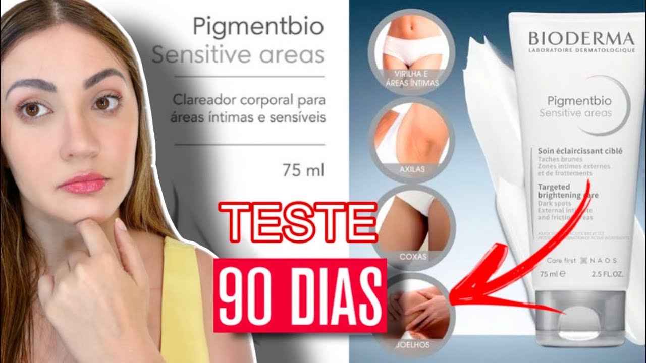 BIODERMA PIGMENTBIO CLAREADOR DE AXILAS, VIRILHA,JOELHO: 90 dias de teste! A verdade sobre o produto