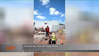Cambio de 'look' en Playa Chica