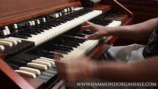 Video thumbnail for Hammond RT3 demonstration by Herve' Thomas