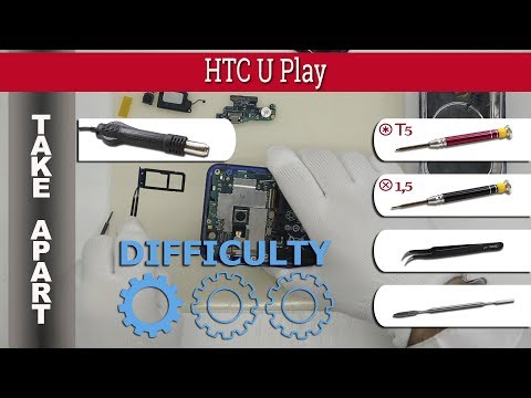 How to disassemble 📱 HTC U Play 2pzm100 U-2u Take apart