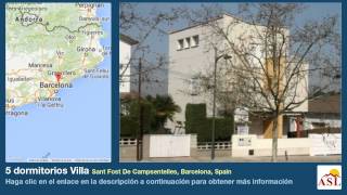 preview picture of video '5 dormitorios Villa se Vende en Sant Fost De Campsentelles, Barcelona, Spain'