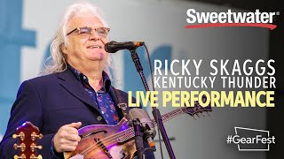 Ricky Skaggs and Kentucky Thunder: Microphone Workshop &amp; Live Performance — GearFest 2019