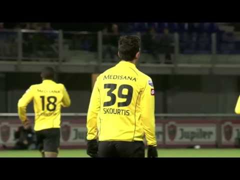 Mitchell Donald [1-1] PEC Zwolle - Roda JC Kerkrade 1 februari 2014
