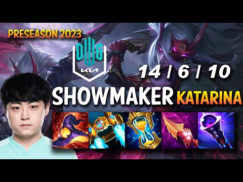 DK Showmaker KATARINA vs SYNDRA Mid - KR Ranked