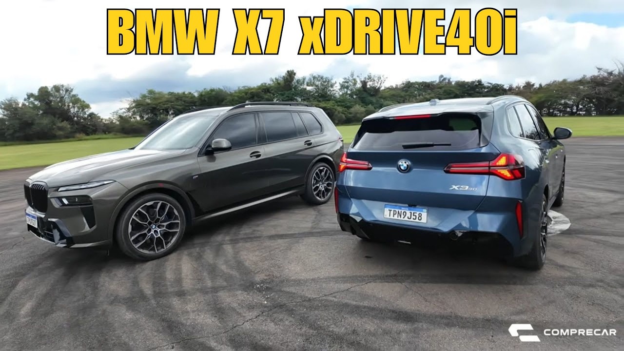BMW X7 xDrive40i - Maior SUV da marca vendido no Brasil