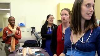 EVMS Pediatric Residents at CHKD - Mock code simulation