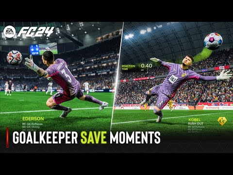 EA SPORTS FC 24 | Goalkeeper Save Moments
